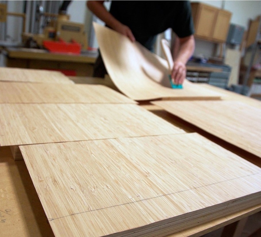 Фанерование шпоном