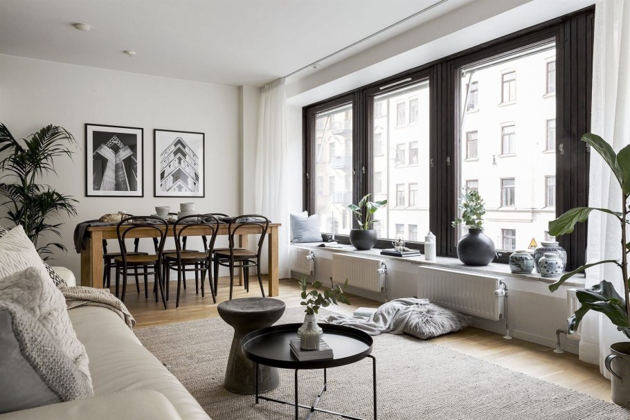 Окно в интерьере