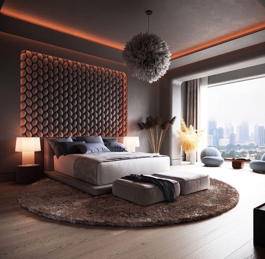 Современная спальня