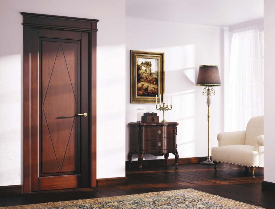 Дверь межкомнатная орех Волховец