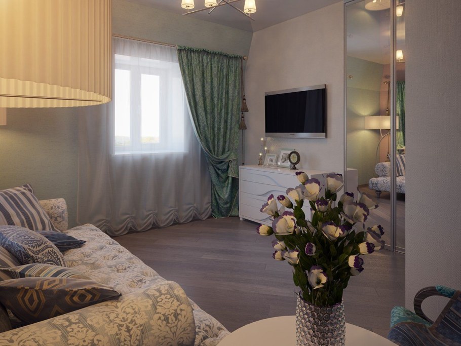 Интерьер гостевой комнаты