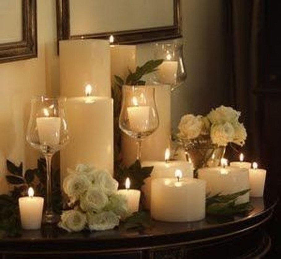 Свечи в декоре интерьера