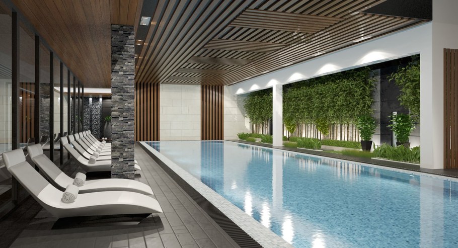 Современный бассейн