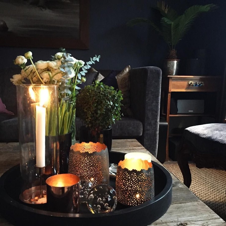 Свечи в интерьере