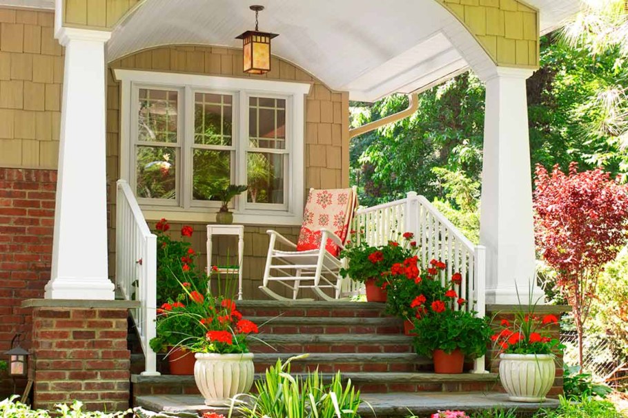 Красивое крыльцо