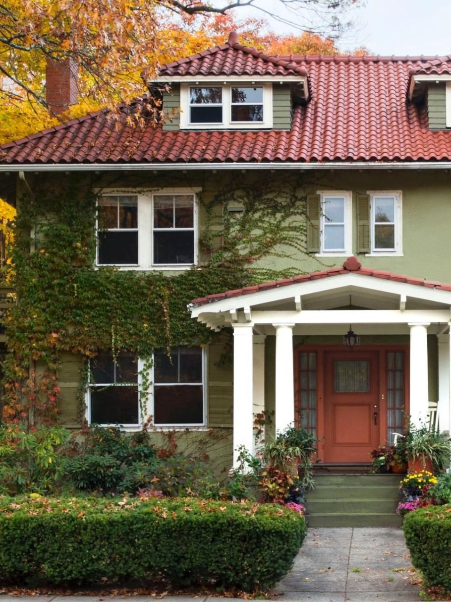 Фасад дома цветовые решения