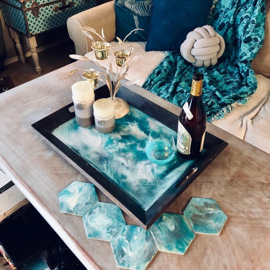 Эпоксидная смола в интерьере