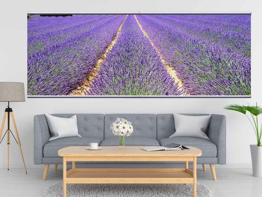 Картины с лавандой в интерьере