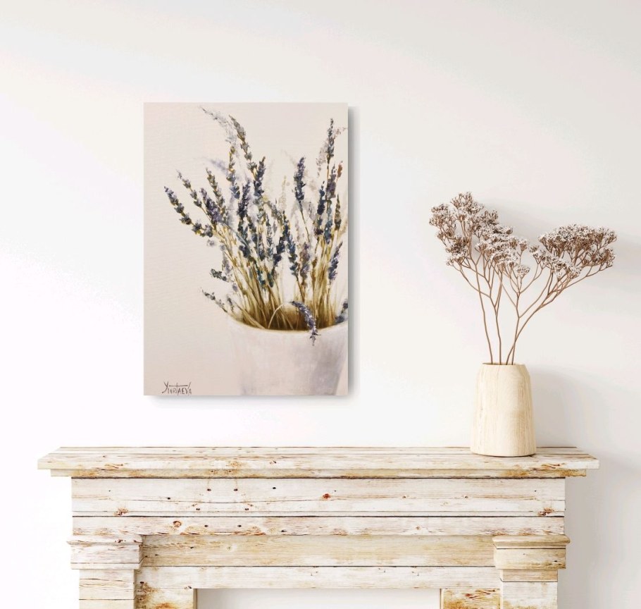 Интерьерные картины Лаванда