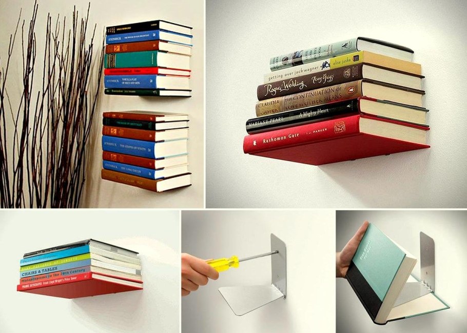 Креативный стеллаж для книг