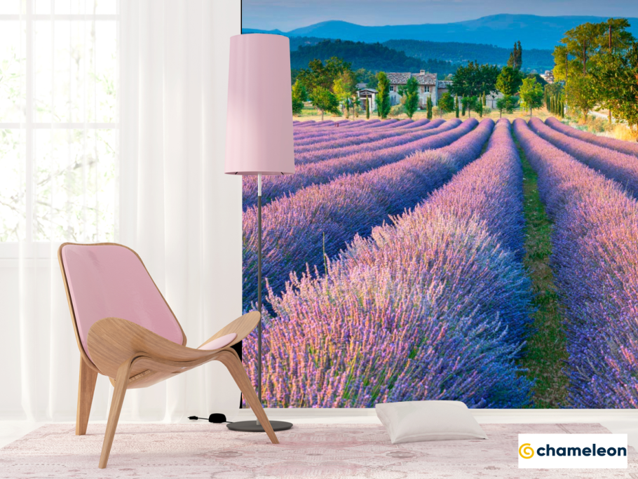 Фреска Лавандовое поле