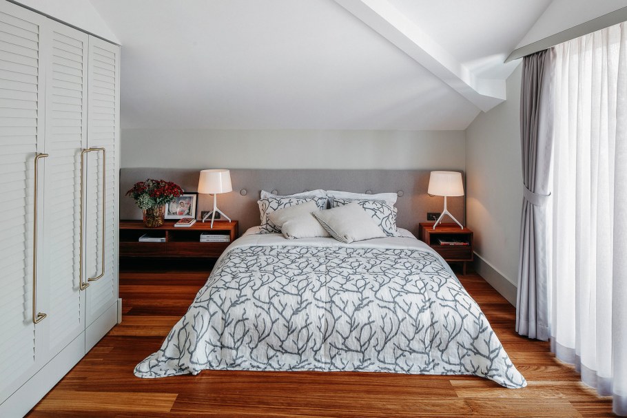 Спальня на мансарде