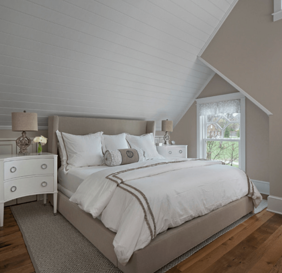 Интерьер мансарды