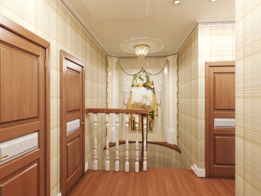 Коридор на втором этаже