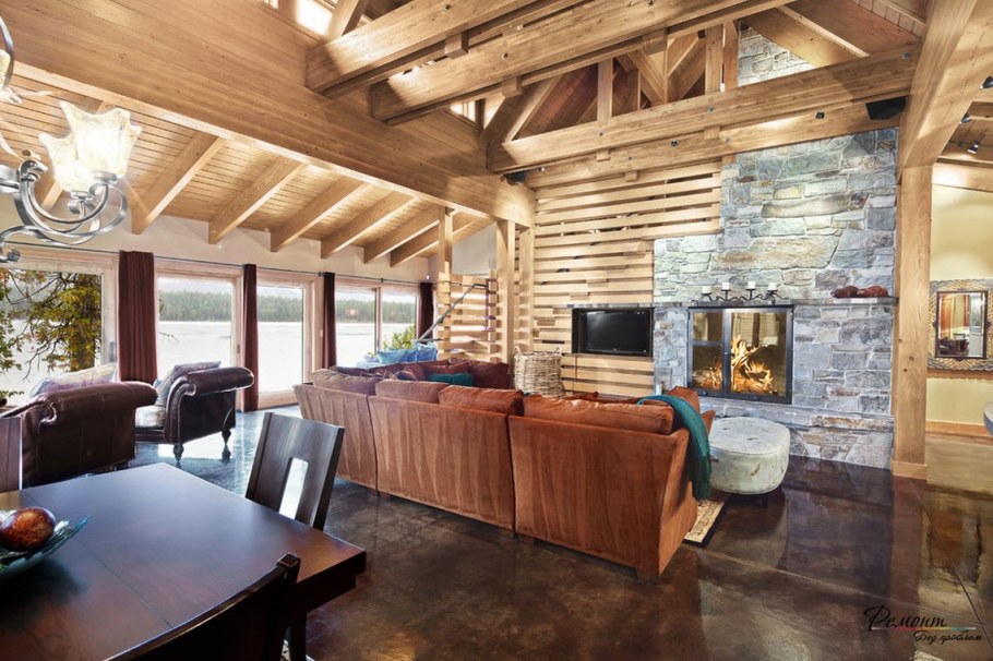 Дерево в интерьере