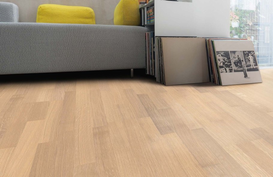 Кварцвинил беленый дуб