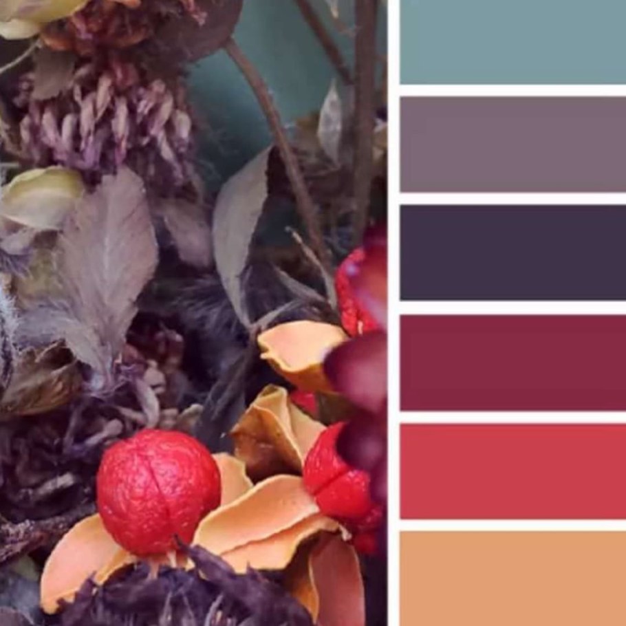 Цветовая гамма осень