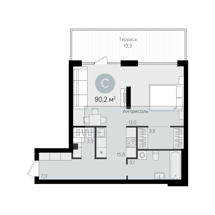 Брусника планировки квартир