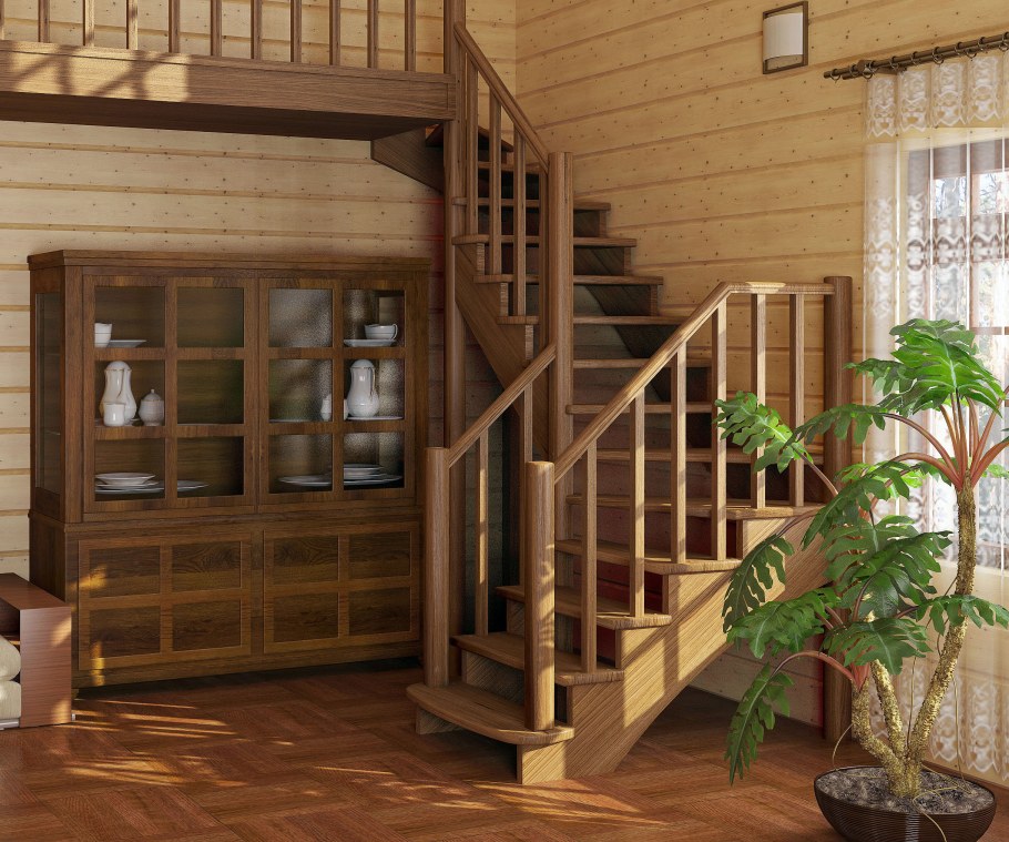 Лестница к-032м