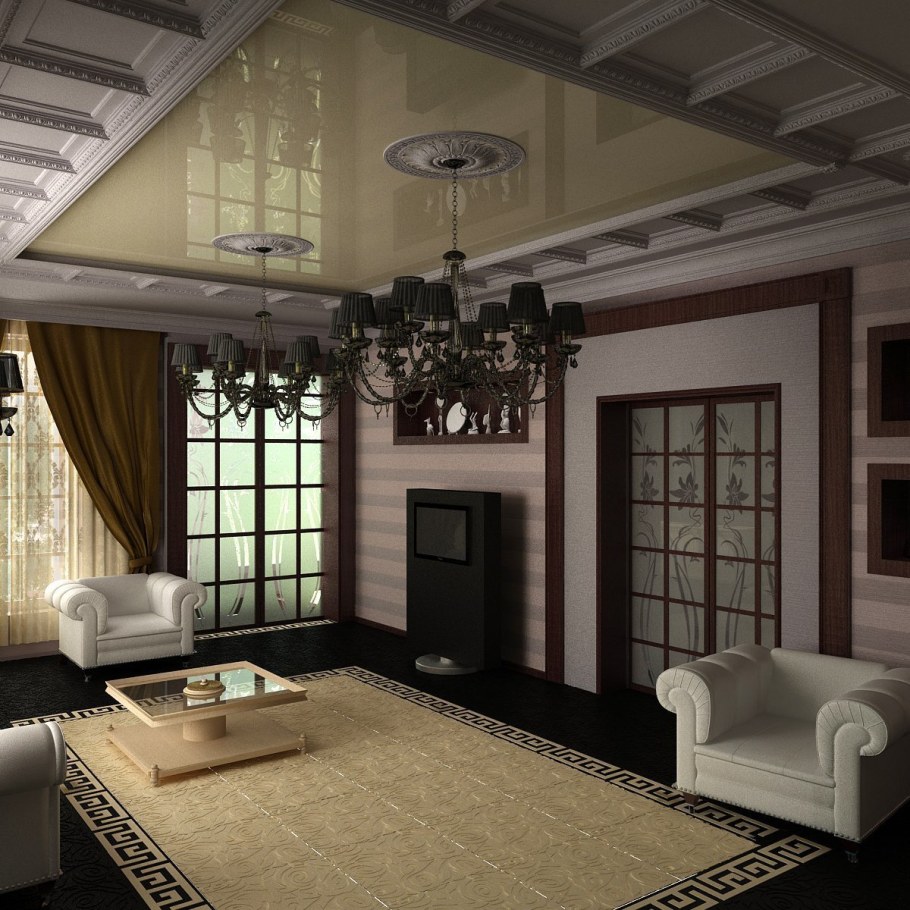 Кессонированный потолок