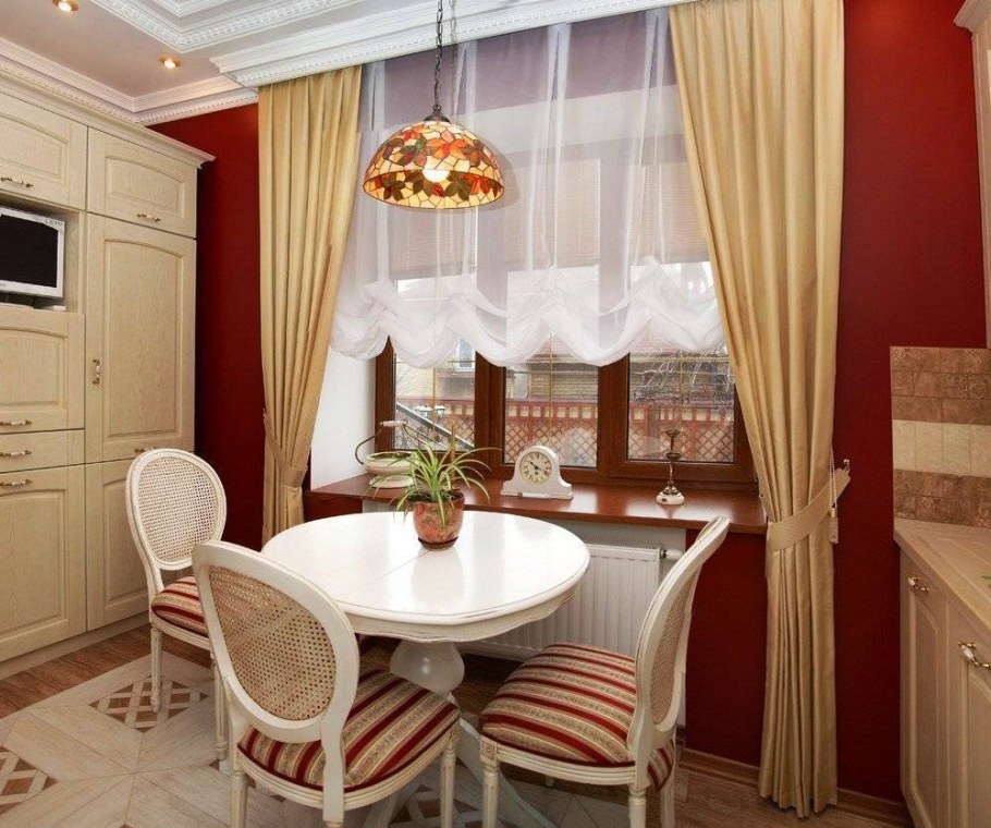 Красивые шторы на кухню