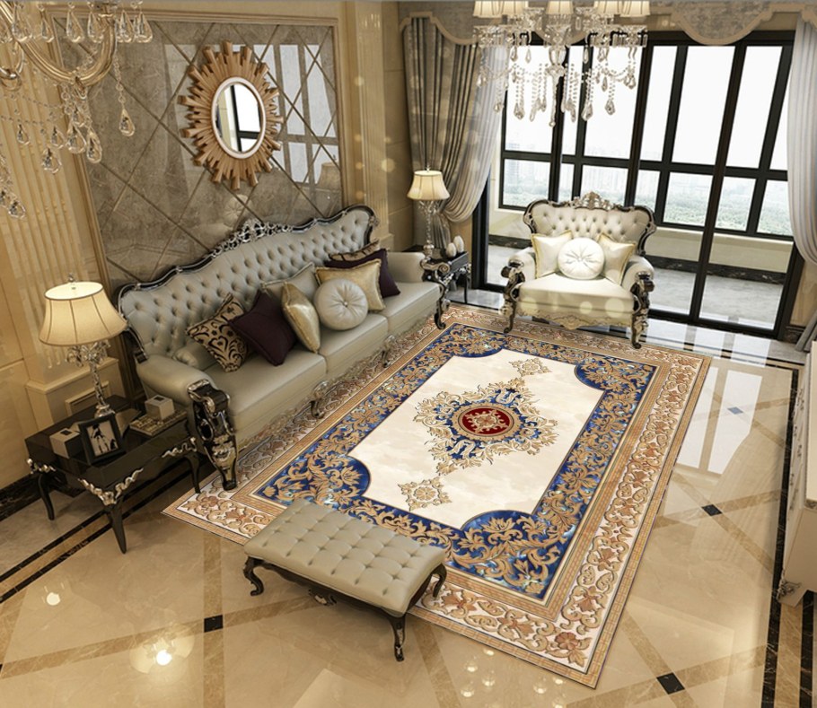 Ковер в интерьере