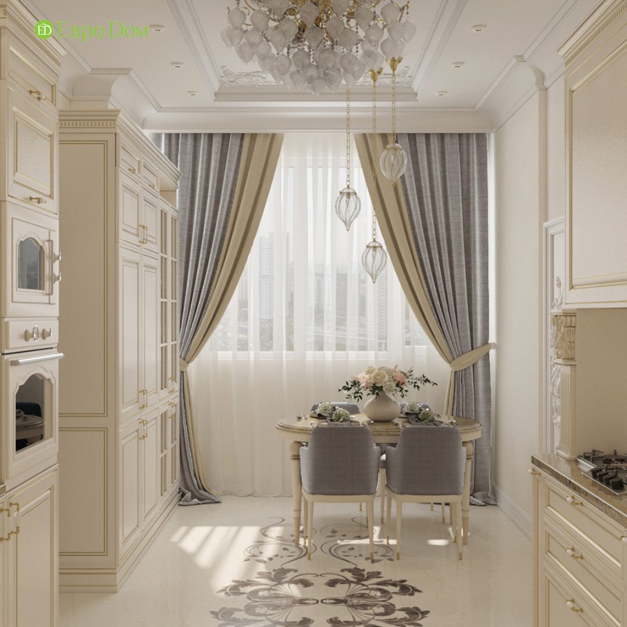 Анжелика Прудникова кухни Неоклассика