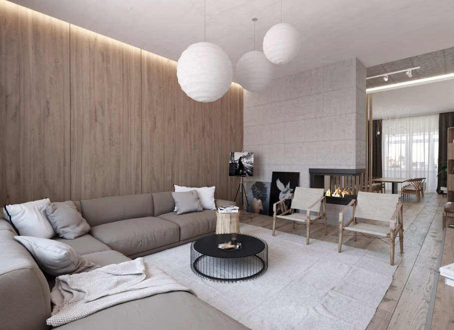 Стиль Модерн в интерьере квартиры