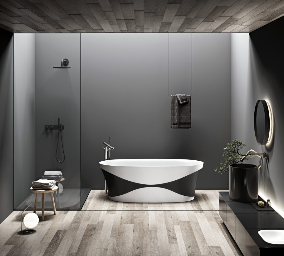 Perseia r-7682 ванна отдельностоящая 170*75*58