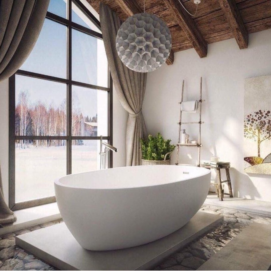 Отле ль но стоящая ванна