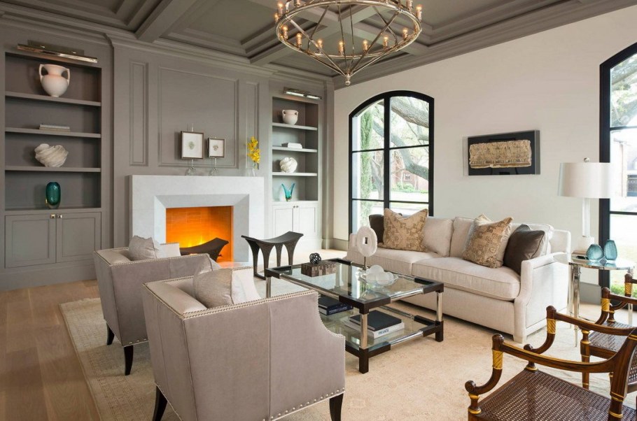 Интерьер гостиной в итальянском стиле