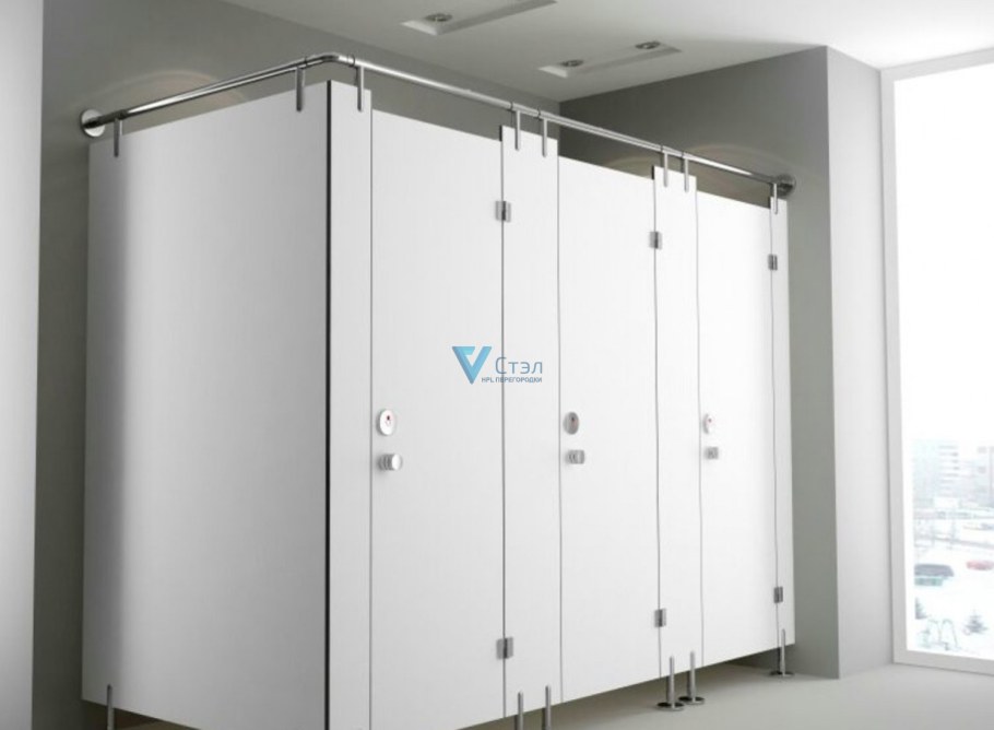 Сантехперегородки из HPL панелей Формика 12