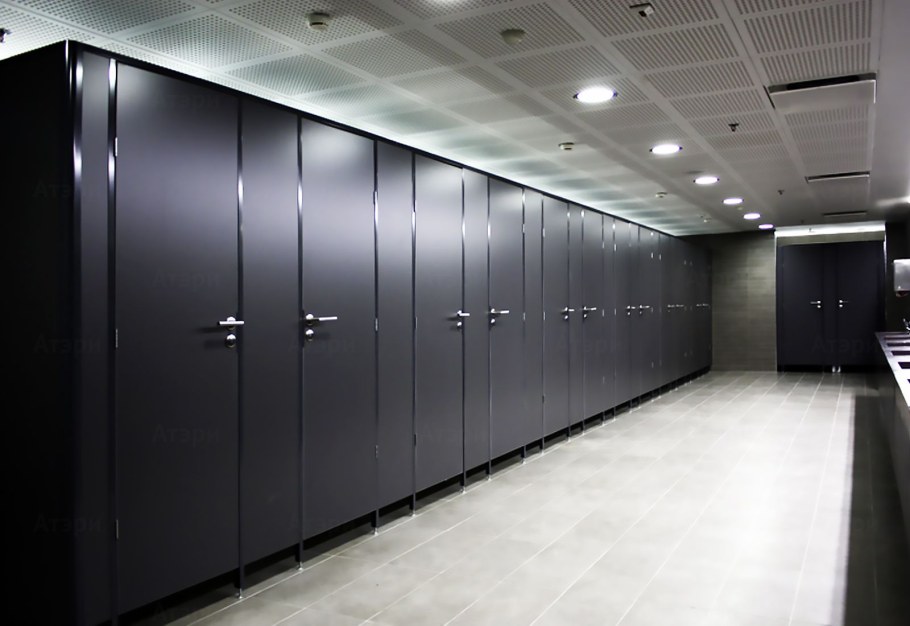 Туалетные перегородки Алютех