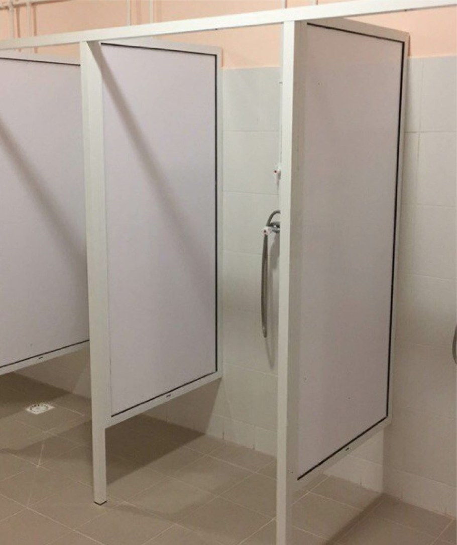 Туалетные перегородки из ПВХ