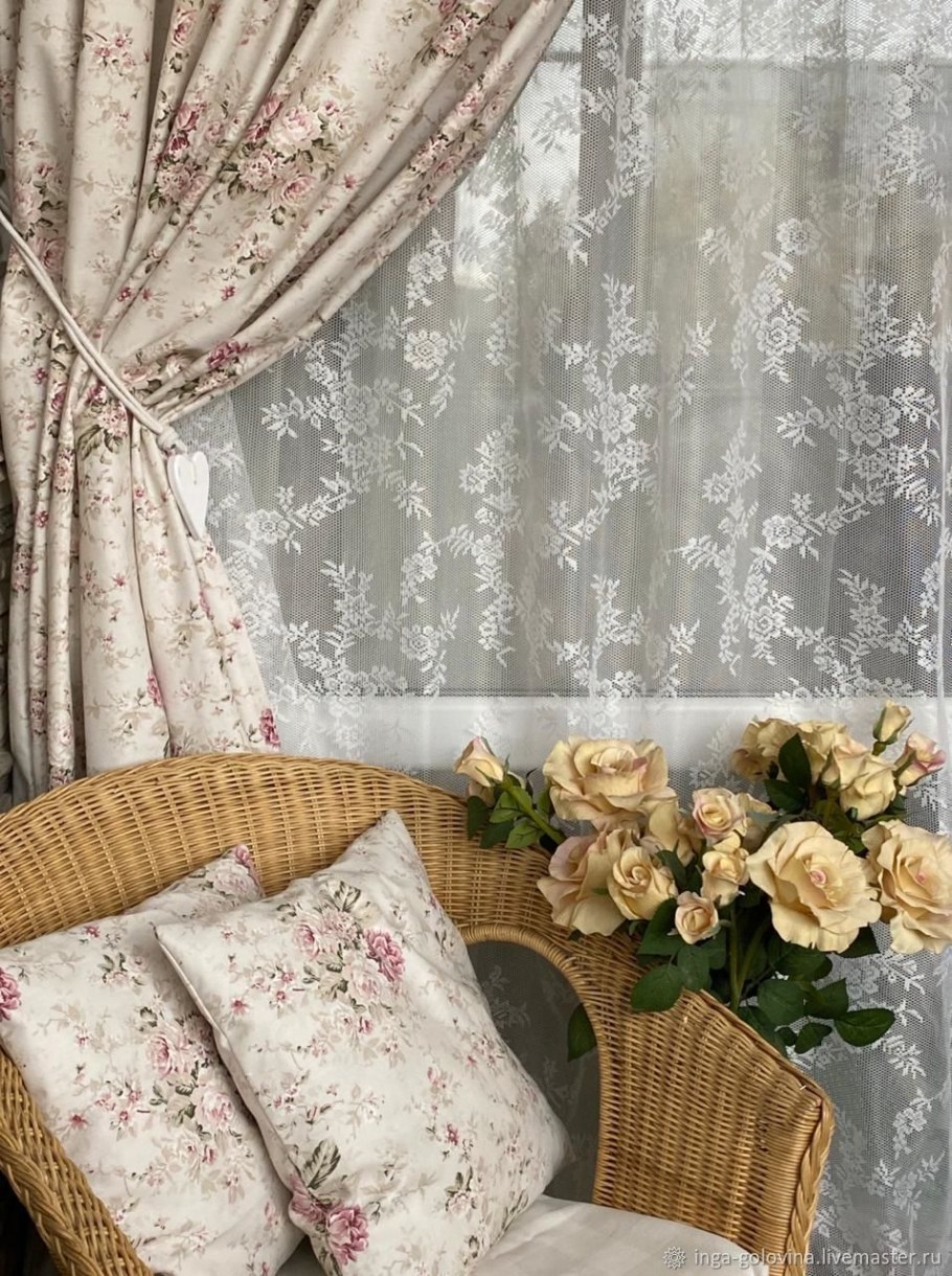 Шторы в стиле Прованс