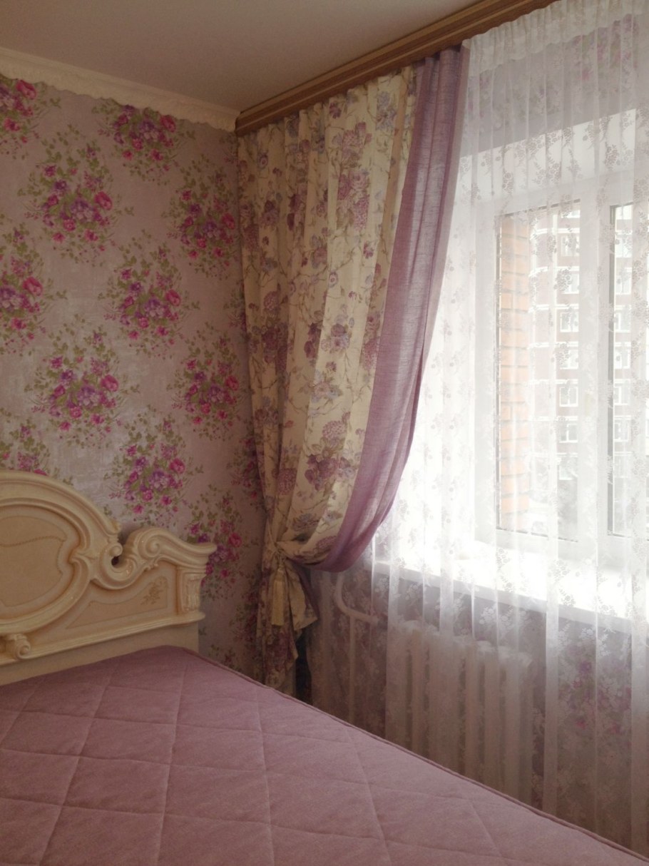 Занавески в стиле Прованс для спальни