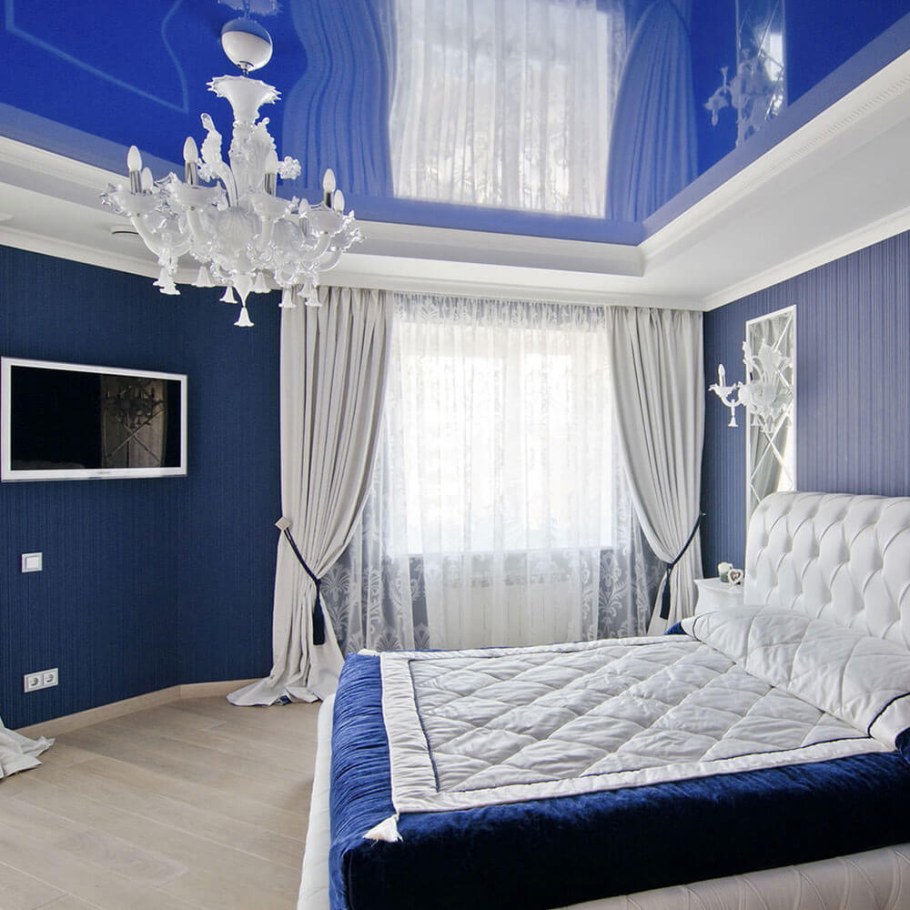 Потолок в спальне