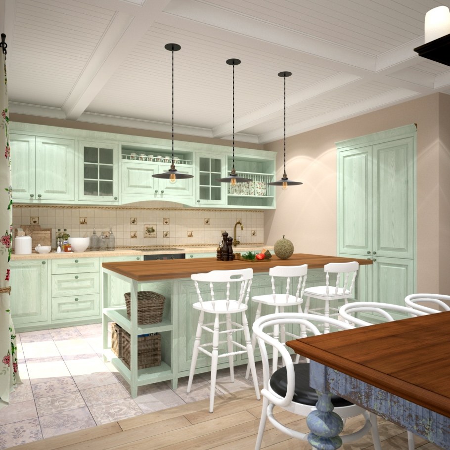 Кухни в стиле Прованс