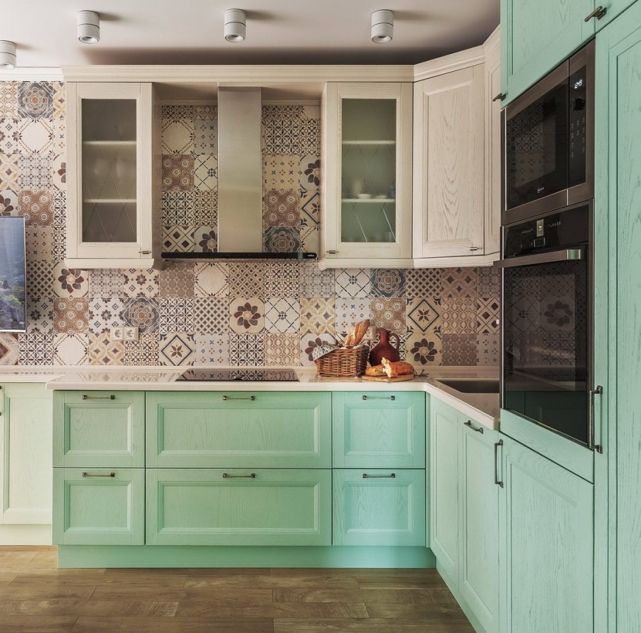 Кухня Леруа Нэнси мята