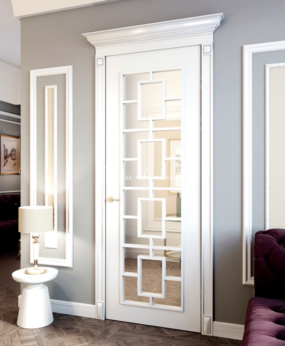 Межкомнатная дверь с зеркалом