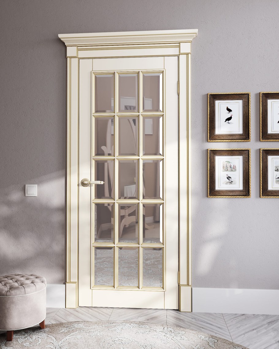 Тандор дверь английская решетка