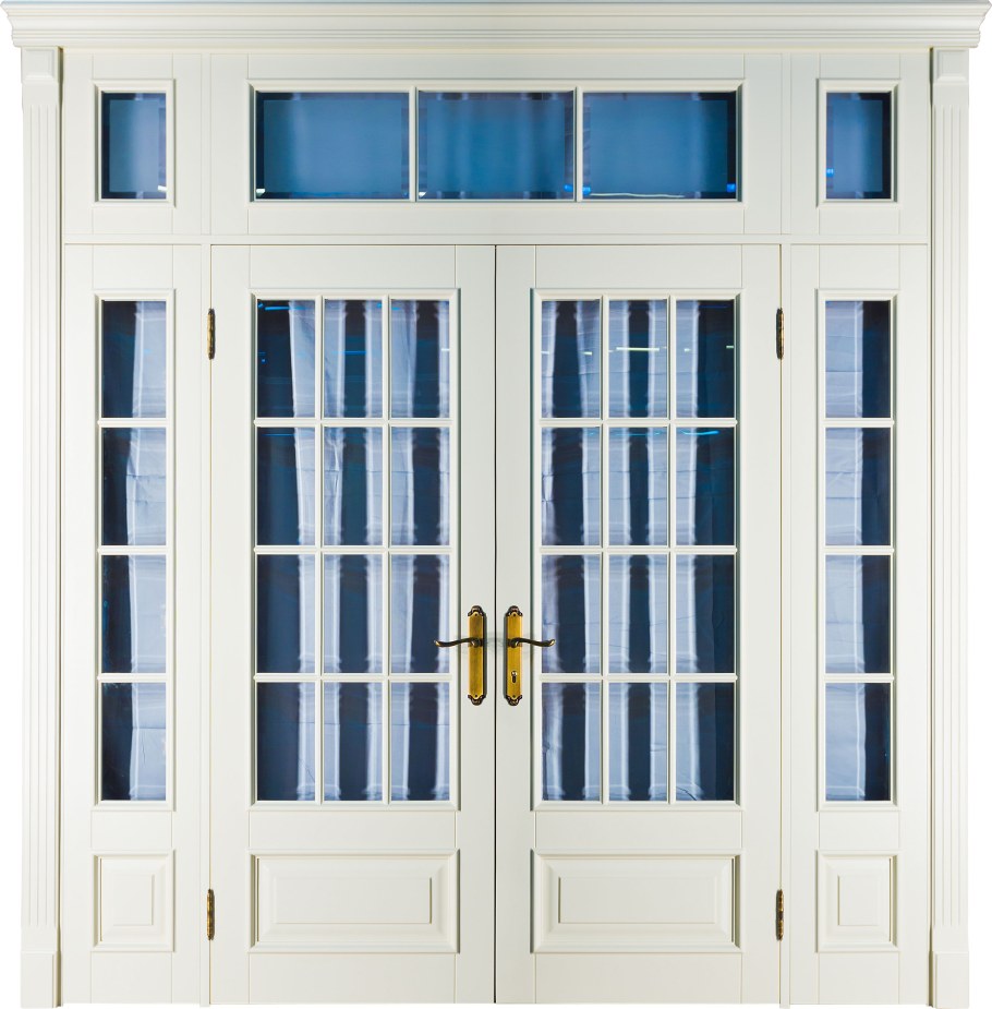 Двустворчатые двери Волховец