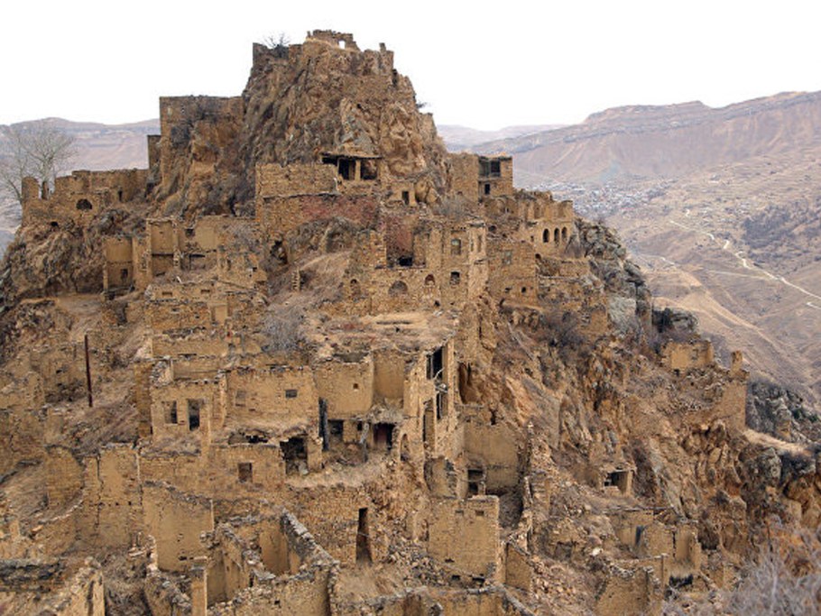 Село Гамсутль Дагестан город призраки