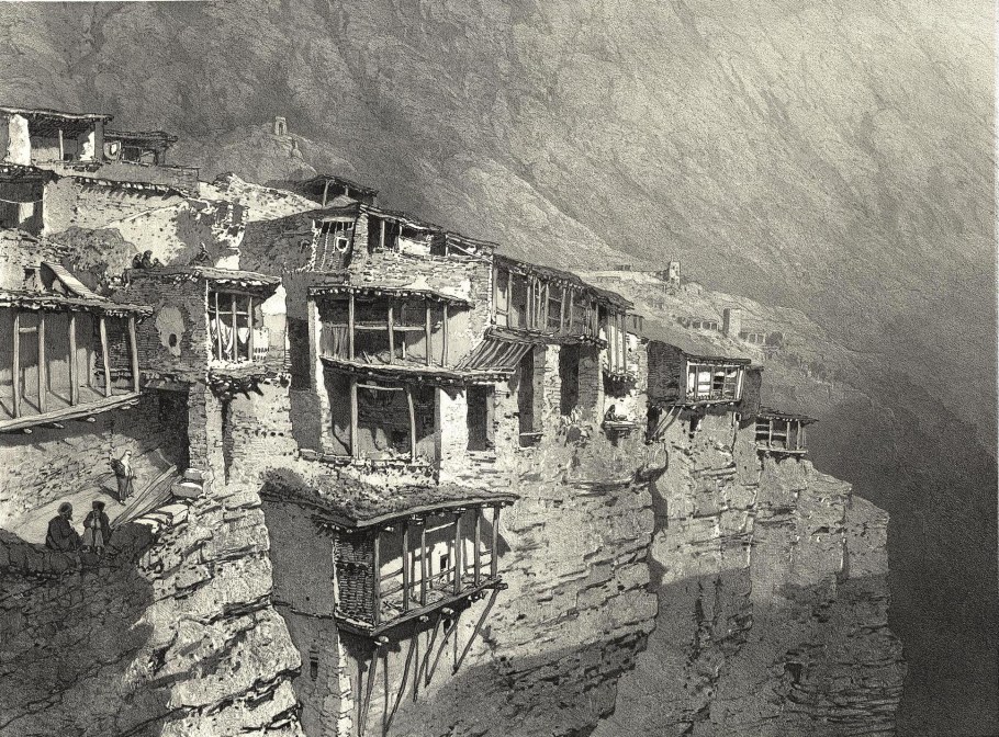 Дагестан сакля аул