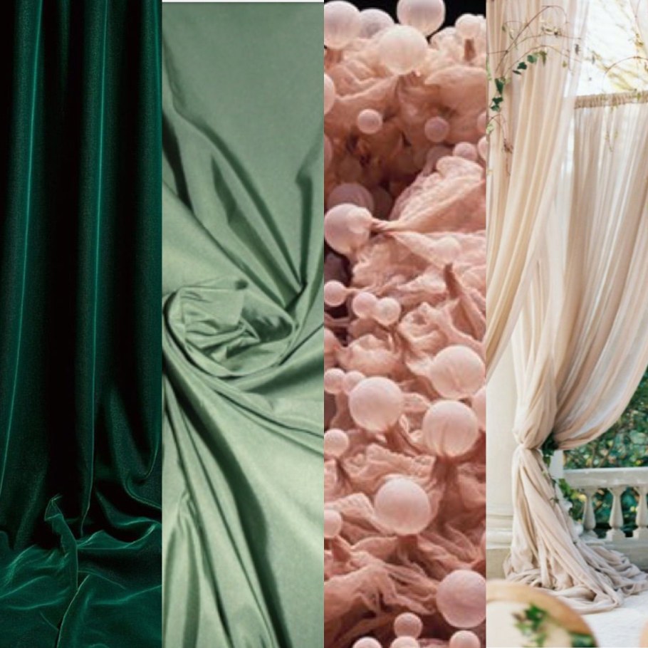 Изумрудный и розовый в интерьере