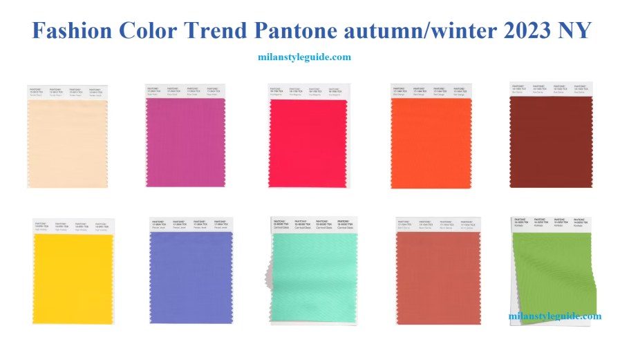 Пантон цвет сезона 2023