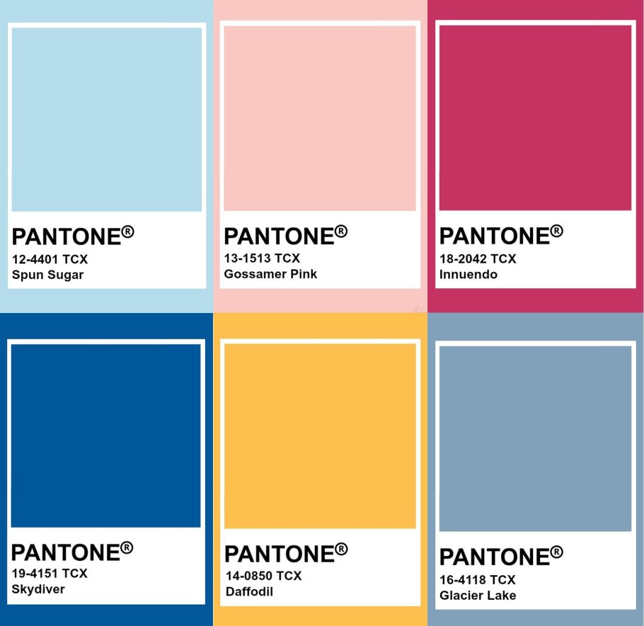 Самые актуальные цвета