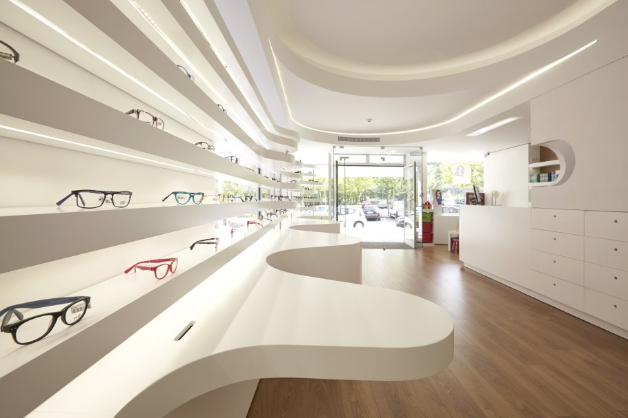 Современный интерьер плавные линии