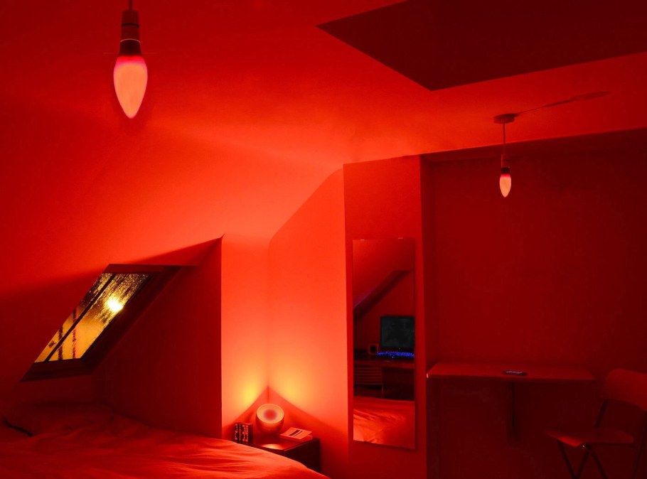 Красная подсветка