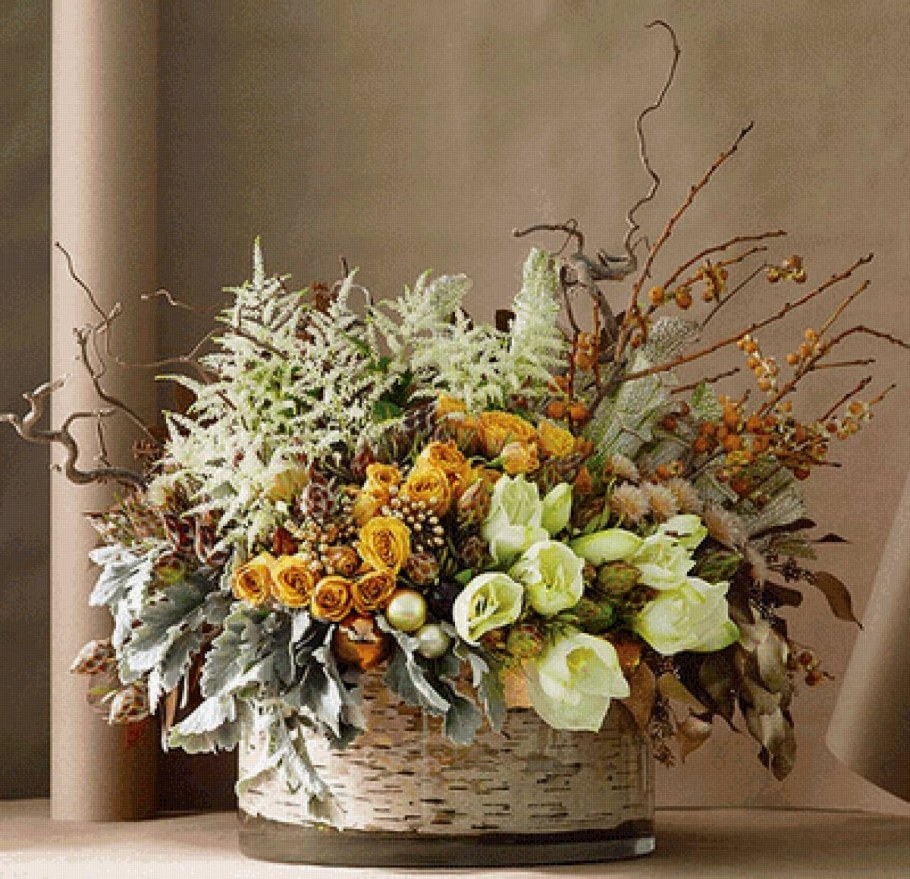 Интерьерные цветочные композиции